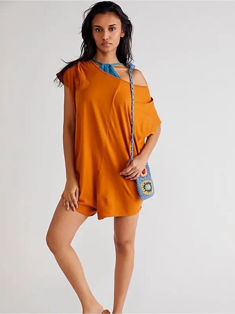 Free People Beach Ice Cream Romper Size Large